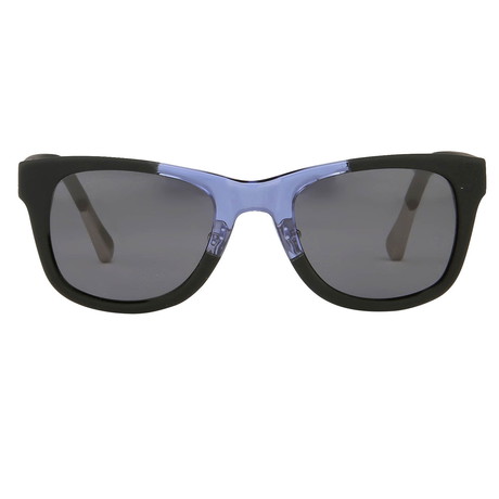 KVA37C3SUN // Unisex Sunglasses // Rubber Black + Shiny Inky Blue
