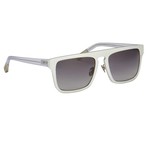 KVA52C4SUN // Unisex Sunglasses // Silver Aluminium + Clear + Gray Grad Lens