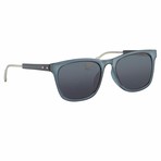KVA59C5SUN // Unisex Sunglasses // Cornflower + Silver + Gray Grad Lens