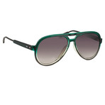 KVA78C3SUN // Unisex Sunglasses // Clear + Gunmetal + Brown + Gray