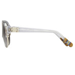 KVA49C2SUN // Unisex Sunglasses // Clear + Burnt Metal + Gray Gradient Lens