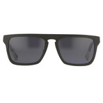 KVA52C1SUN // Unisex Sunglasses // Black Aluminium + Navy + Gray Lens
