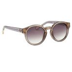 KVA7C5SUN // Unisex Sunglasses // Translucent Smoke Acetate Rounded