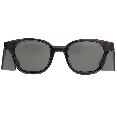 KVA9C6SUN // Unisex Sunglasses // Translucent Black + Side Piece