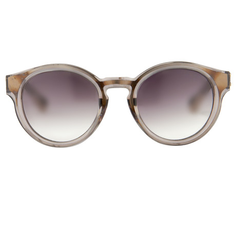 KVA7C5SUN // Unisex Sunglasses // Translucent Smoke Acetate Rounded