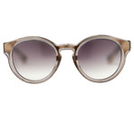 KVA7C5SUN // Unisex Sunglasses // Translucent Smoke Acetate Rounded