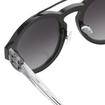 KVA4C2SUN // Unisex Sunglasses // Black Metal + Thin Sweat Bar