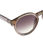 KVA7C5SUN // Unisex Sunglasses // Translucent Smoke Acetate Rounded