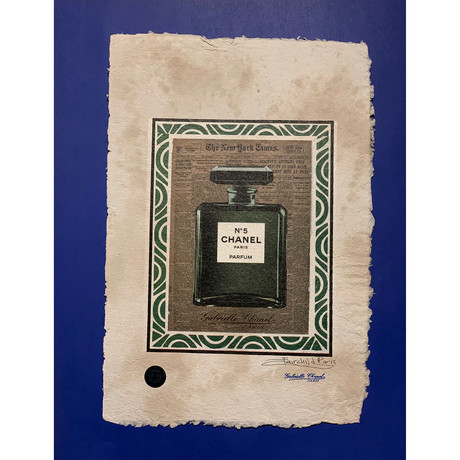 NY Times Chanel #5 Bottle // Dark (Green)