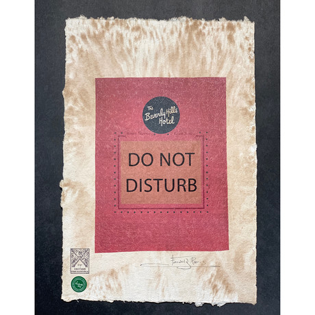 Beverly Hills Hotel // Do Not Disturb