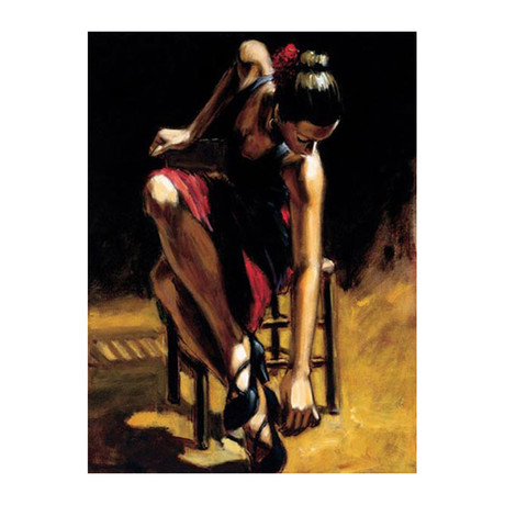 Fabian Perez // Dancer In Red Skirt // Numbered + Signed Limited Edition