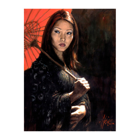 Fabian Perez // Michiko III // Numbered + Signed Limited Edition