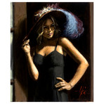 Fabian Perez // Study For Girl With Hat // Numbered + Signed Limited Edition