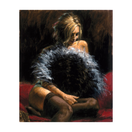 Fabian Perez // Abanico De Plumas // Numbered + Signed Limited Edition
