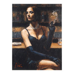 Fabian Perez // Study Brunette At Bar // Numbered + Signed Limited Edition