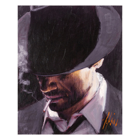 Fabian Perez // Black Hat // Numbered + Signed Limited Edition