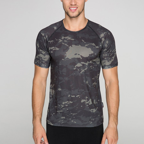 Army Microfiber T-Shirt // Black (XS)