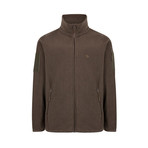 Fleece Zip-Up Jacket // Khaki (XL)
