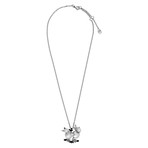 Stefan Hafner 18k Two-Tone Gold Diamond + Pearl Necklace