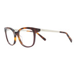 Ferragamo Women's Optical Frames // Tortoise + Red