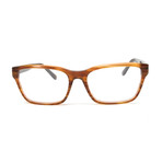 Ferragamo Women's Optical Frames // Striped Brown