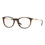 Versace Women's Optical Frames // Brown Black + Gold