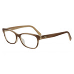 Ferragamo Women's Optical Frames // Striped Honey