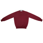 Jorg Cashmere Blend Sweater // Burgundy (Euro: 54)