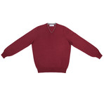 Gerhard Cashmere Sweater // Red (Euro: 50)