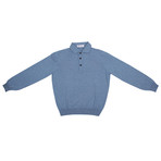 Travon Cashmere Sweater // Blue (Euro: 48)