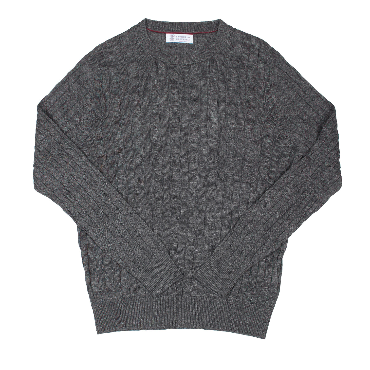 Evzen Sweater // Charcoal (Euro: 46) - Brunello Cucinelli - Touch of Modern
