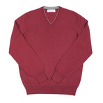 Gerhard Cashmere Sweater // Red (Euro: 52)