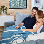 Elements Blanket // Blue (Throw)