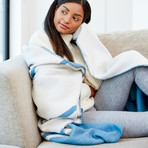 Elements Blanket // Blue (Throw)