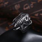 Indian Elephant Ring // Stainless Steel (9)