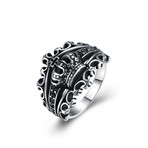 King Crown Ring // Stainless Steel (Size 12)
