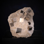 Pyrite Cubes in Matrix