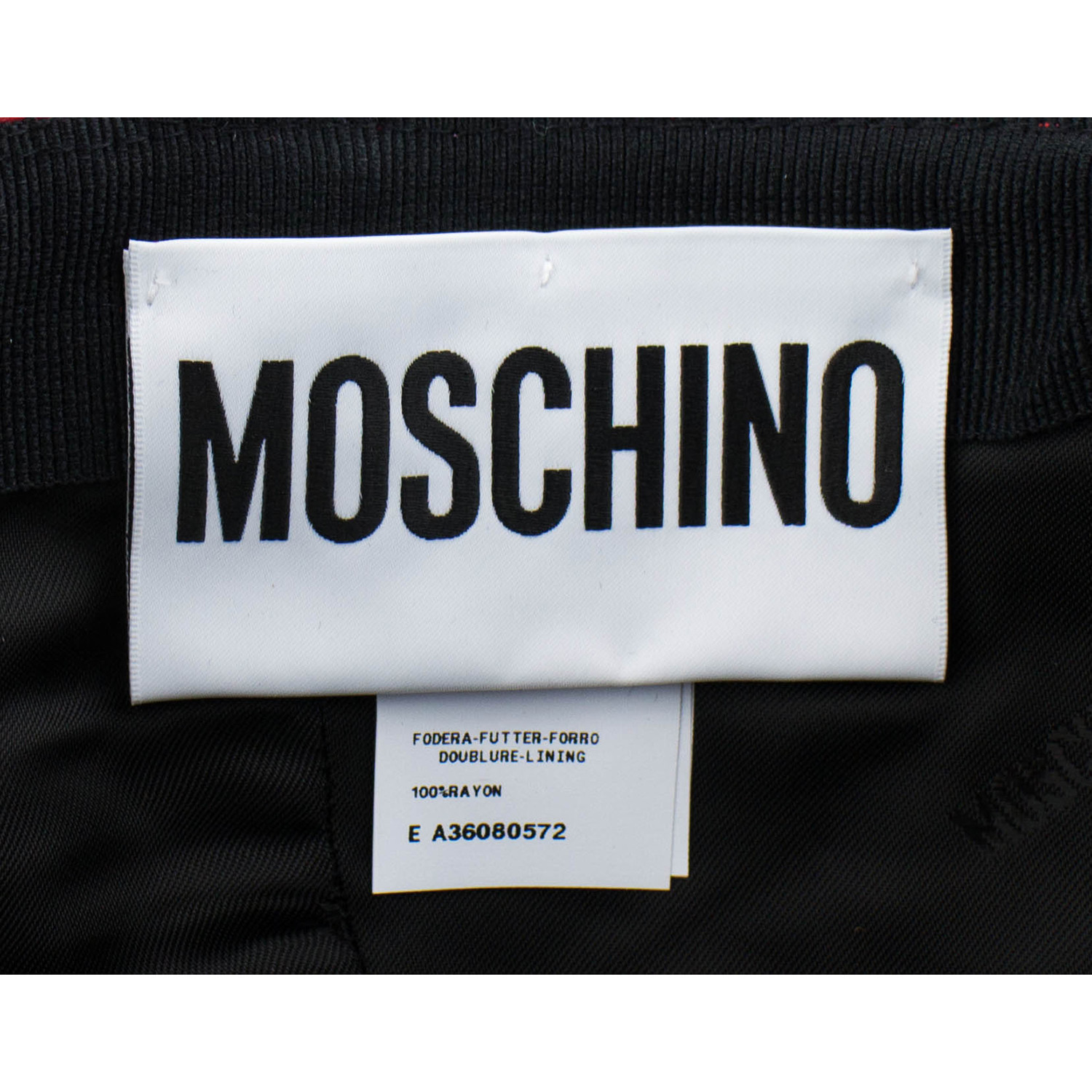 Moschino // Leather Quilted Baseball Cap // Red - Givenchy, Versace ...