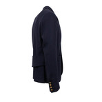 3-Button Sport Coat // Navy Blue (Euro: 44)