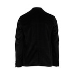 Velvet 2-Button Sport Coat // Black (Euro: 44)