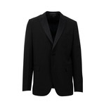 2-Button Canvas Suit // Black (Euro: 44)