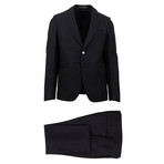 2-Button Canvas Suit I // Navy Blue (Euro: 44)