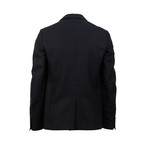 2-Button Canvas Suit I // Navy Blue (Euro: 44)