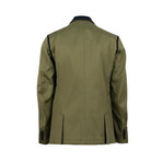 Reversible 3-Button Sport Coat // Green + Navy (Euro: 44)