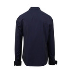 Button Down Shirt // Navy Blue (US: 15.5R)