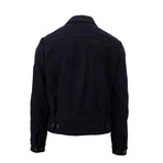 Wool Camo Jacket // Navy Blue (Euro: 46)