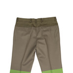 Color Block Pants // Green (Euro: 44)