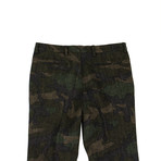 Herringbone Camo Wool Pants // Green (Euro: 48)