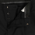 Pleated Front Pants // Black (Euro: 44)