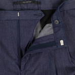 Pleated Denim Pants // Blue (Euro: 54)